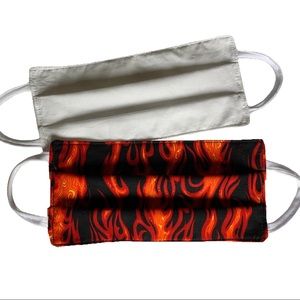 6 Adult size white face maks for @dawnd19